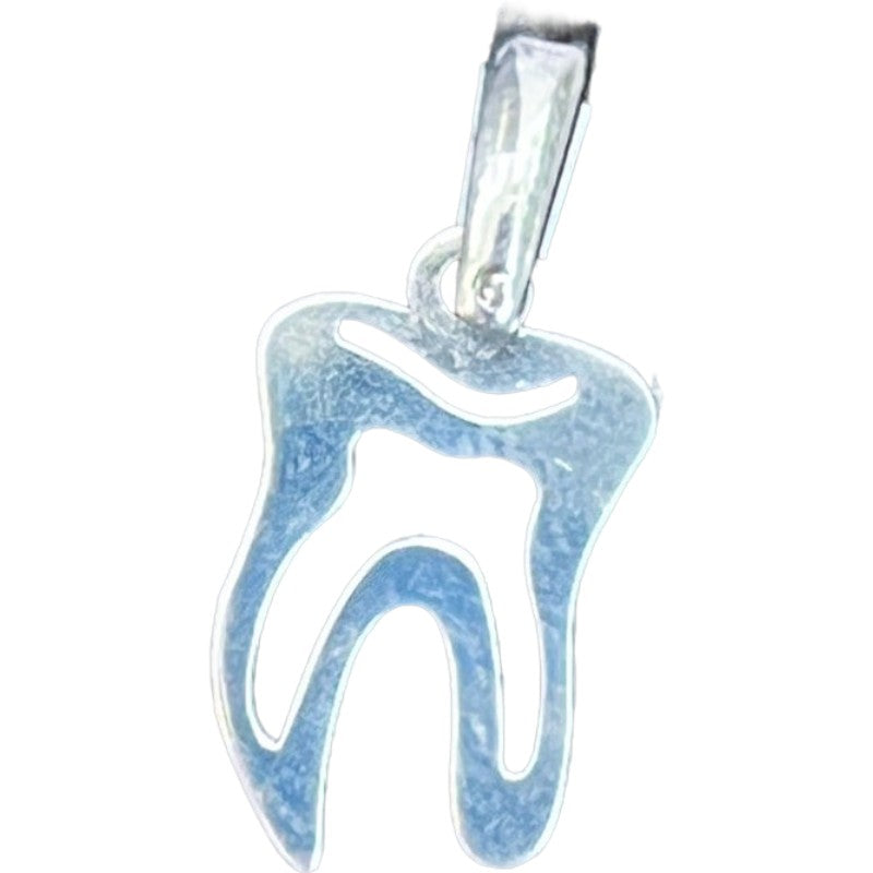 Pandantiv din Argint 925 Jolie Silver, Model Dinte, 15 x 7 mm, 0.6 g-0
