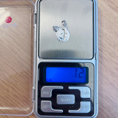 Pandantiv din Argint 925 Jolie Silver, Model Soare si Luna, 18 x 12 mm, 1.2 g-5