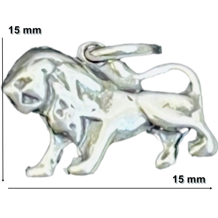Pandantiv din Argint 925 Jolie Silver, Zodia Leu, 15 x 15 mm, 1.2 g-2