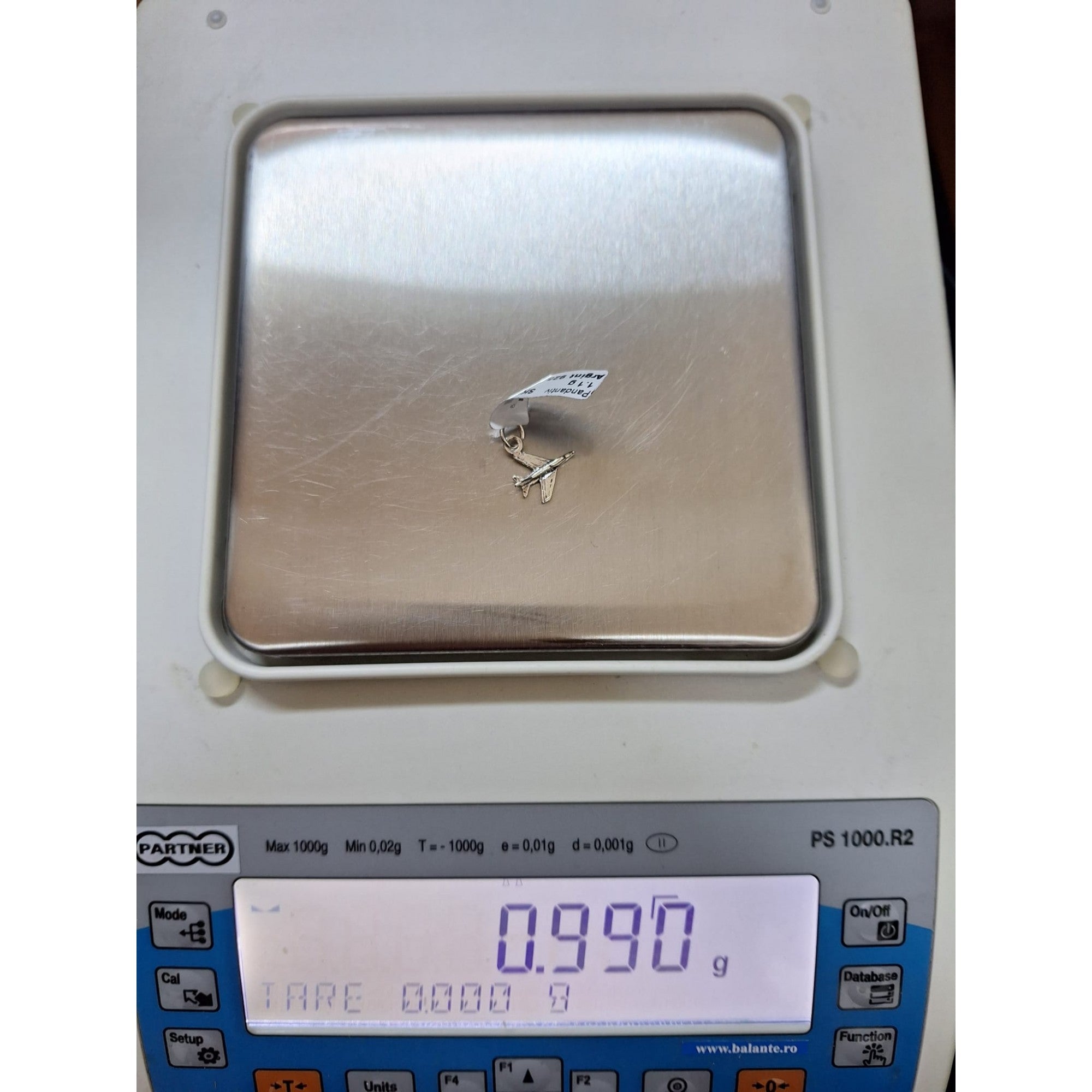 Pandantiv din Argint 925, model Avion-1
