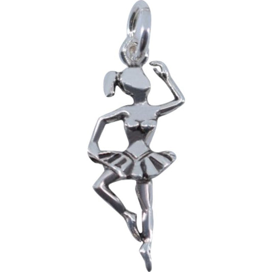 Pandantiv, Jolie Silver, Argint 925, Model Balerina, 27 x 10 mm, 1 g-0