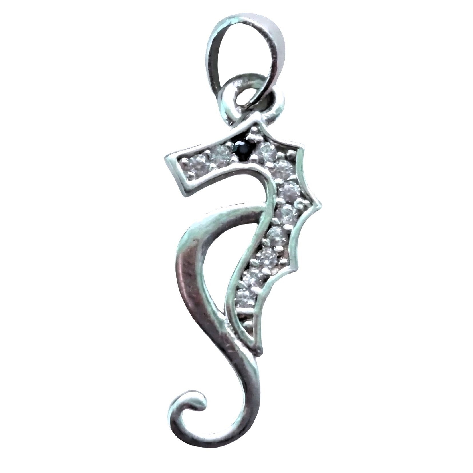 Pandantiv din Argint 925, Model Calut de Mare, Jolie Silver, 0.8 g, 20x9 mm-0