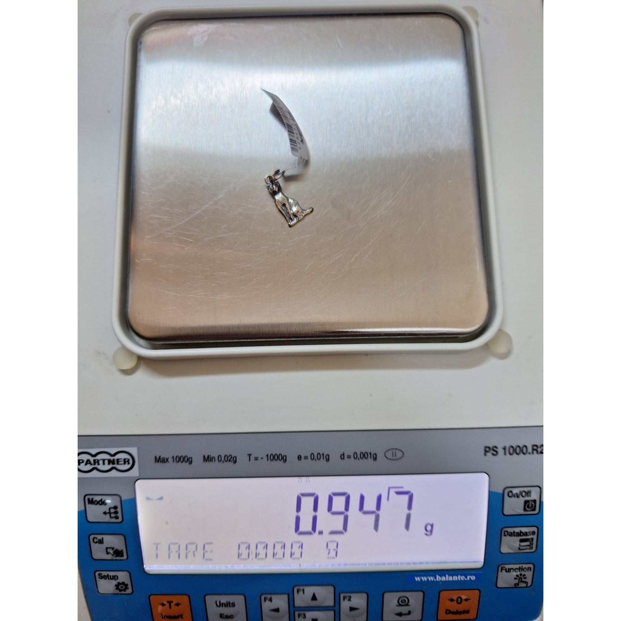 Pandantiv, Jolie Silver, Argint 925, Model Pisica, 0.94 G, 2.2 x 1 Cm-2