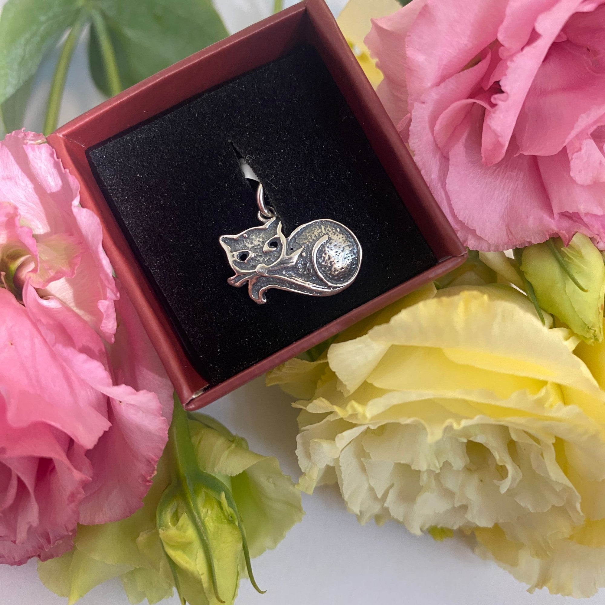 Pandantiv, Jolie Silver, Argint 925, Model Pisica, 1.4 g, 12x18 mm-5