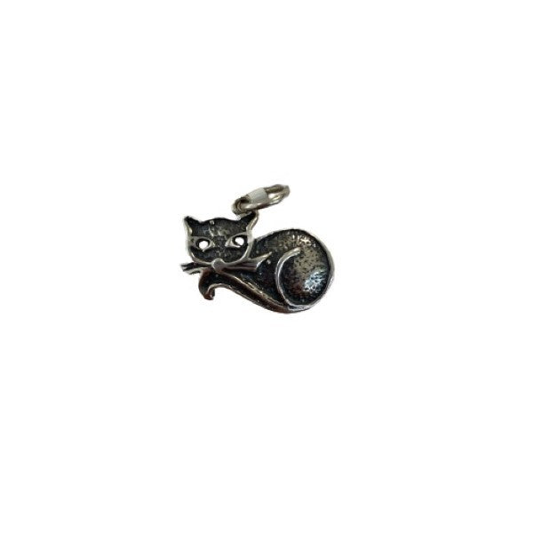 Pandantiv, Jolie Silver, Argint 925, Model Pisica, 1.4 g, 12x18 mm-0