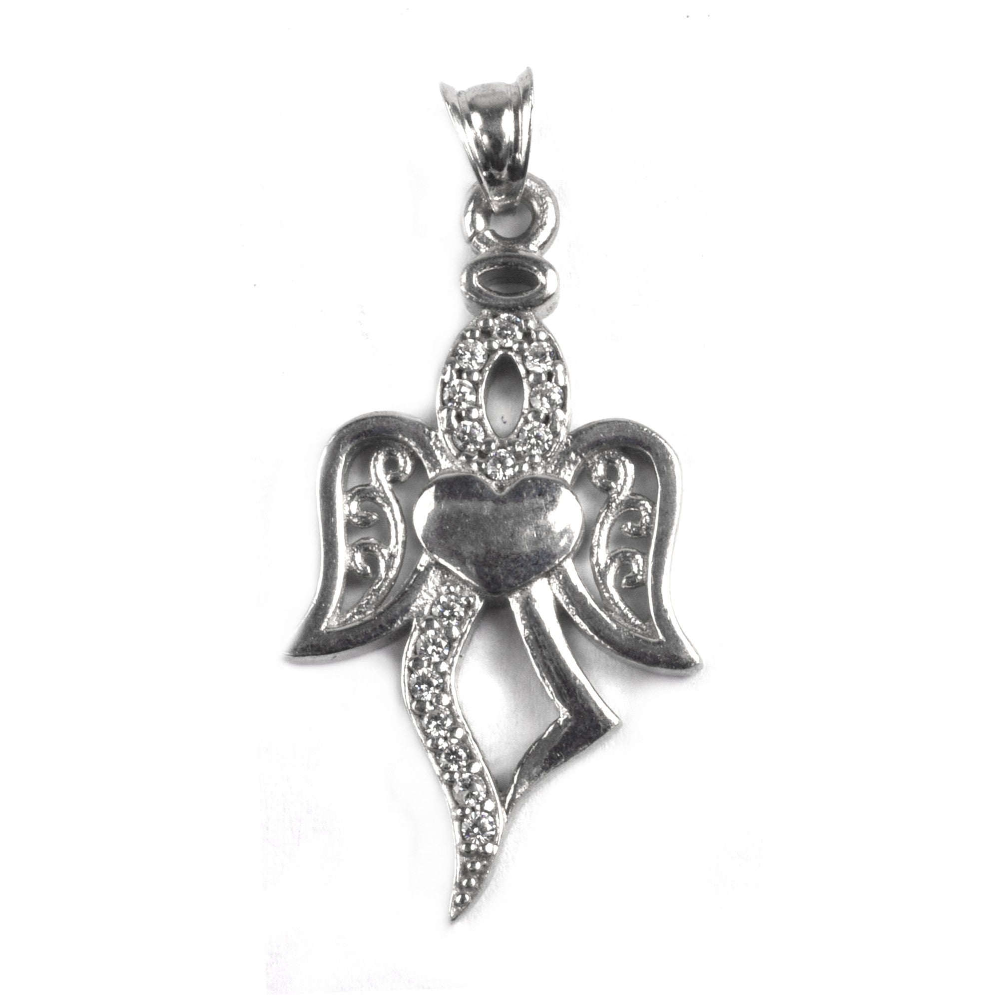 Pandantiv Flying Angel, Argint 925, 3 cm x 2 cm-0