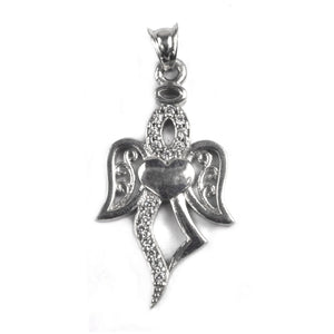 Pandantiv Flying Angel, Argint 925, 3 cm x 2 cm-0