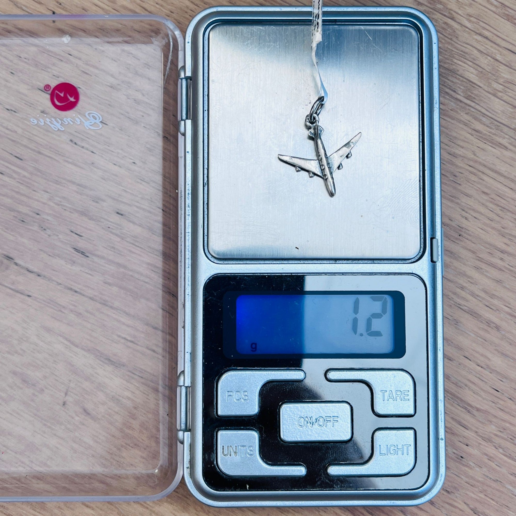 Pandantiv, Jolie Silver, Argint 925, Model Avion, 25 x 20 mm, 1.2 g-3