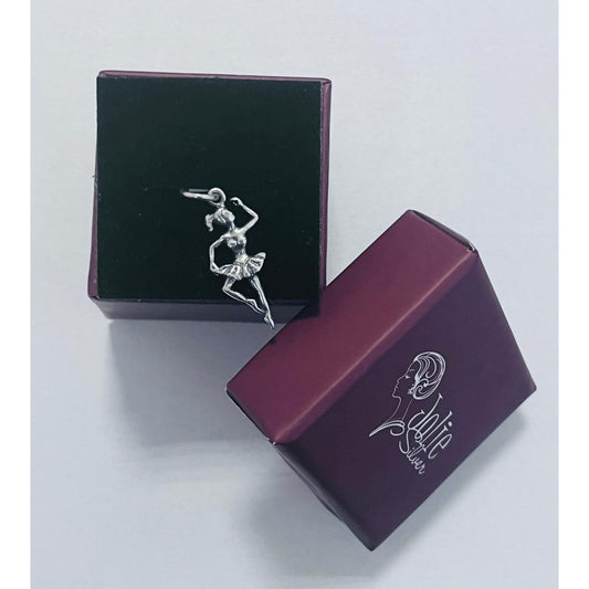 Pandantiv, Jolie Silver, Argint 925, Model Balerina, 27 x 10 mm, 1 g-1