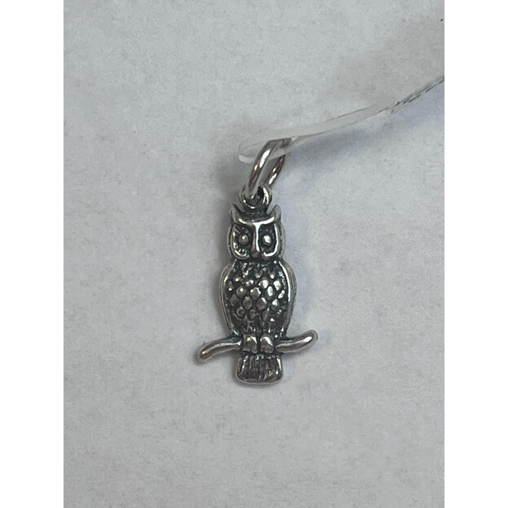 Pandantiv, Jolie Silver, Argint 925, Model Bufnita Pe Creanga, 1.5 g, 2 x 1 cm-5