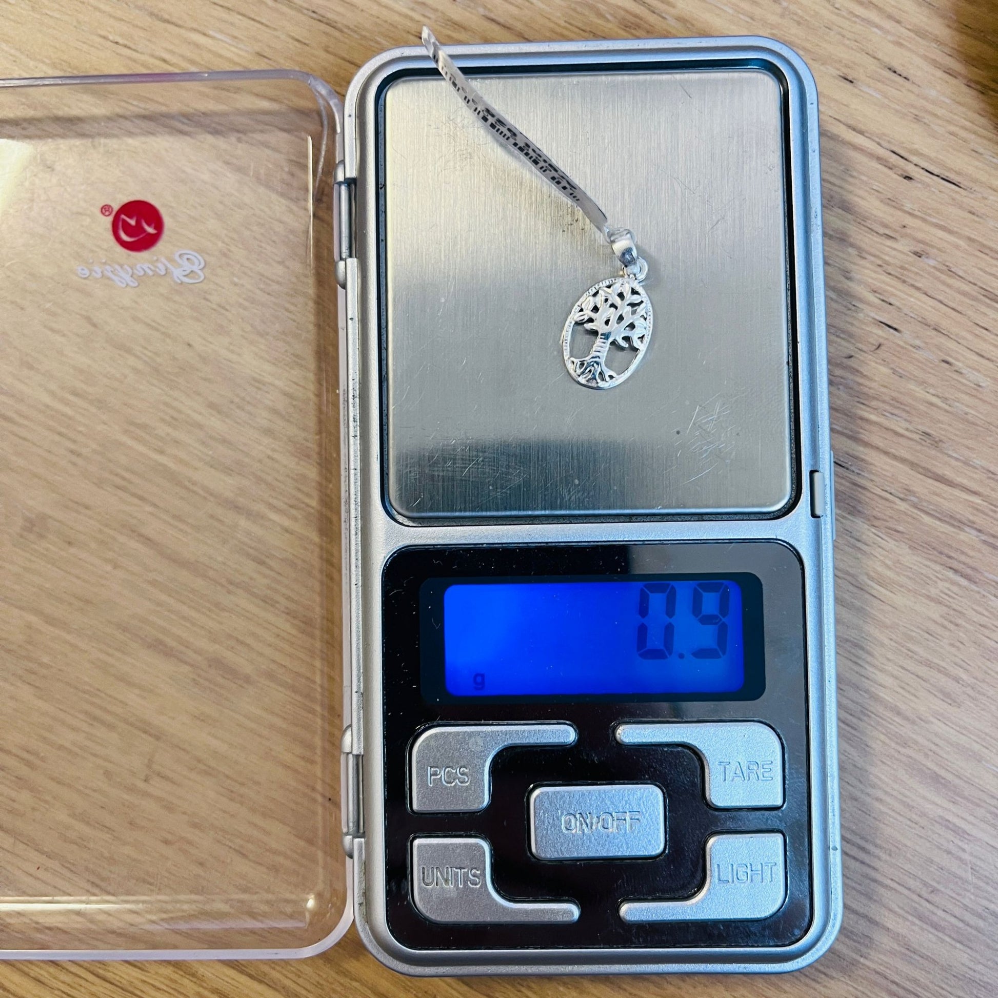 Pandantiv, Jolie Silver, Argint 925, Model Copacul Vietii Rodiat, 22 x 11 mm, 0.9 g-2