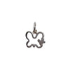 Pandantiv, Jolie Silver, Argint 925, Model Fluture Dublu, 0.9g, 1.2 cm x 1.2 cm-0