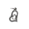 Pandantiv, Jolie Silver, Argint 925, Model Inima in Inima, 0.9 g, 18x11 mm-0