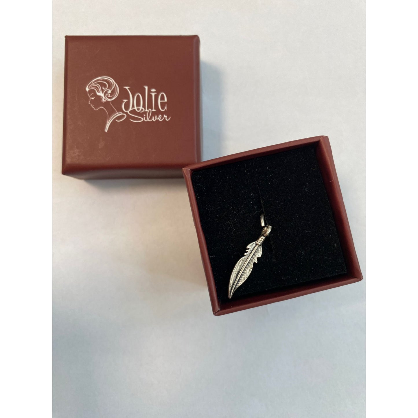 Pandantiv, Jolie Silver, Argint 925, Model Pana, 0.6 g, 25x6 mm-3