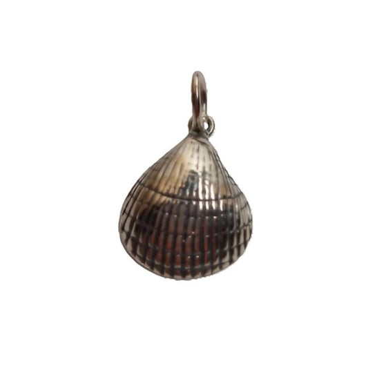 Pandantiv, Jolie Silver, Argint 925, Model Scoica Mare, 1.7 G, 1.6 x 1.3 Cm-0