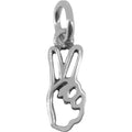 Pandantiv, Jolie Silver, Argint 925, Model Semnul Pacii, 19 x 16 mm, 0.9 g-0