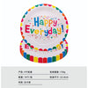 Set 10 Farfurii Happy Everyday, Flippy, 23 cm, Multicolor-0