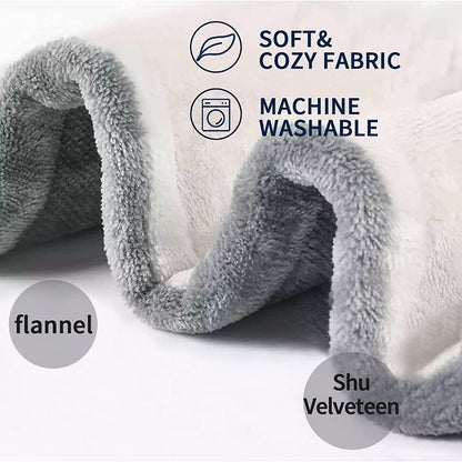 Patura Cu Incalzire Electrica, Flippy, 135 W, 180x130 cm, 6 Trepte De Incalzire, Flanel, Gri-4