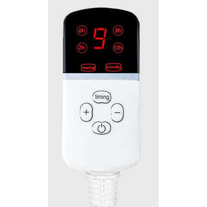 Patura electrica pentru animale de companie, perna pentru caini, 45 x 45 cm, 28 W,  2 trepte de reglaj perna pentru pisici, anti-alunecare, gri-European standard 230V high and low; Width: 45X45cm-3