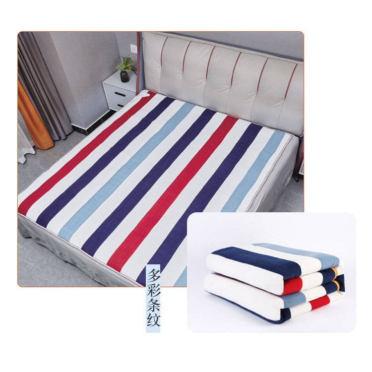 Patura electrica 180 x 150 cm, Flippy, 130 W, Control Telecomanda, 9 Trepte de Caldura, Temporizator, Multicolor-2