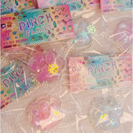 Jucarie Antistres Squishy, Flippy, cu Revenire Lenta, Model Cat Paw, Model 2, Ambalaj Transparent-0