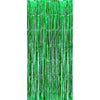 Perdea Franjurata, Flippy, Model Decor Petrecere, pentru Fundal de Poze, Amenajare Colorata a Petrecerii, Dimensiune 100x200 cm, Verde-0