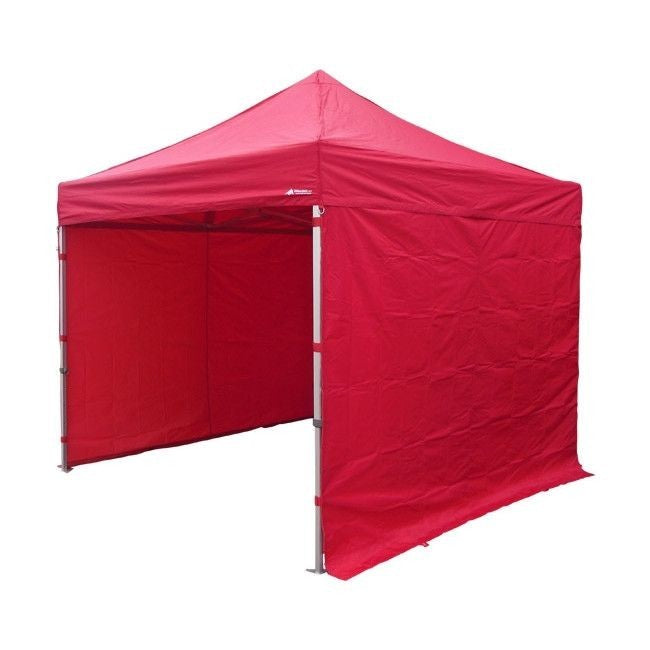 Perete Lateral Cort Evenimente 18 m, Flippy, material textil oxfort 700D Rosu-3