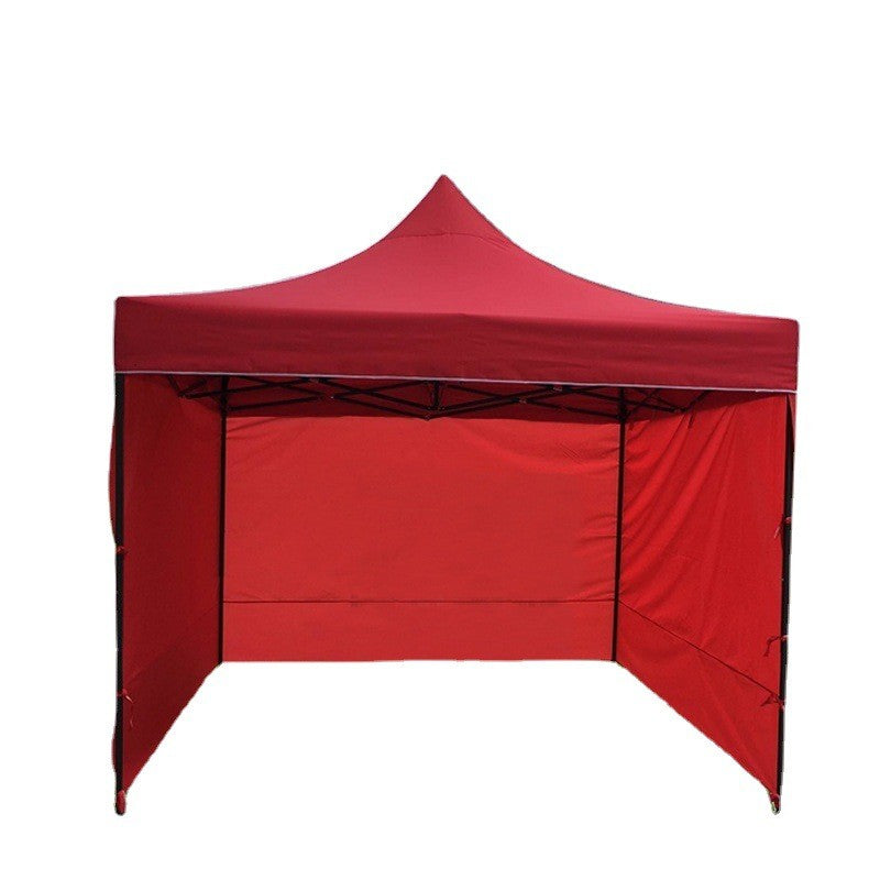 Perete Lateral Cort Evenimente 18 m, Flippy, material textil oxfort 700D Rosu-2