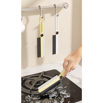 Perie Multifunctionala si Stergator, Flippy, Pentru Spatii Greu Accesibile, 24.7 x 4.5 cm, Alb Laptos-3