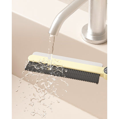 Perie Multifunctionala si Stergator, Flippy, Pentru Spatii Greu Accesibile, 24.7 x 4.5 cm, Alb Laptos-9