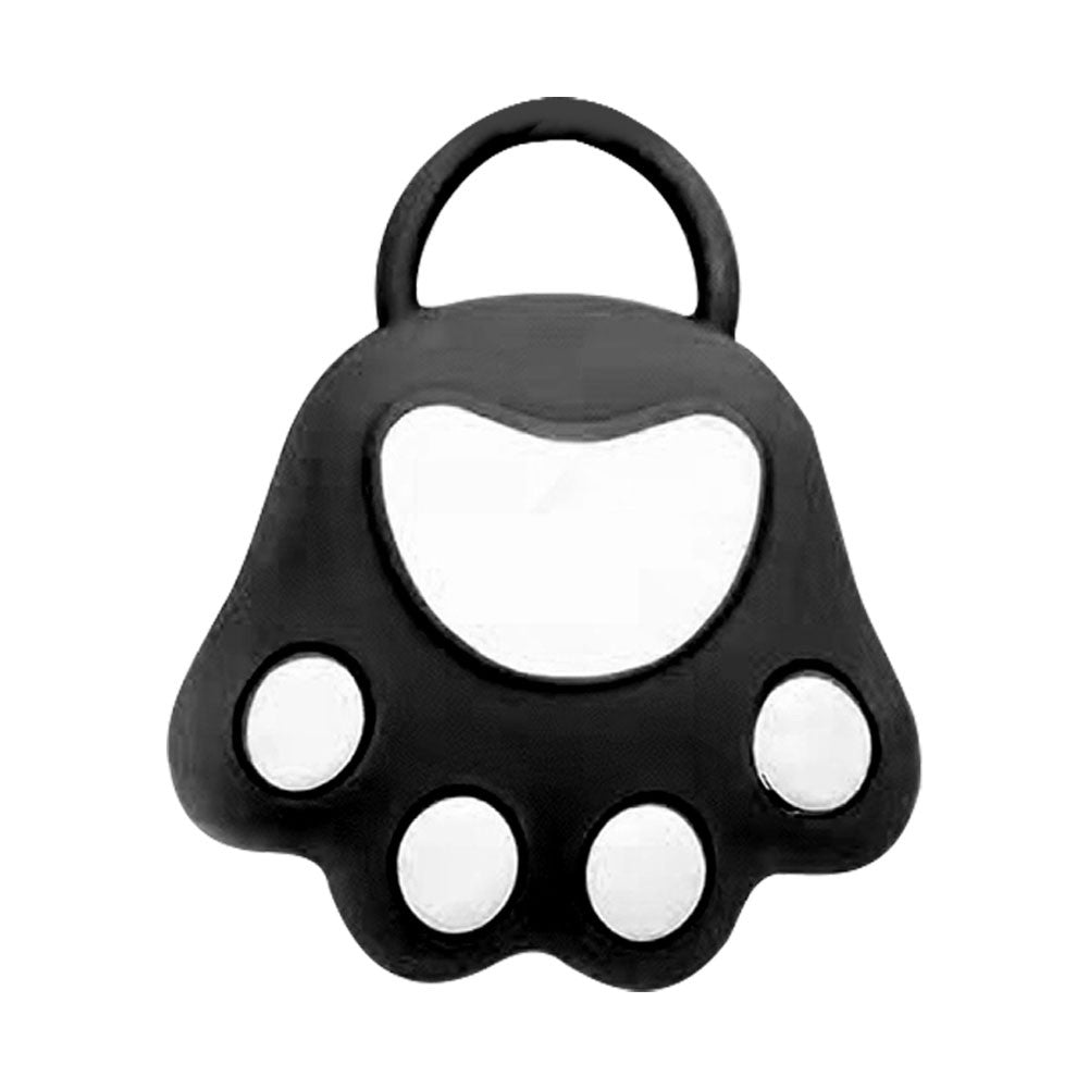 Perie pentru Masajul Scalpului, Perie pentru Sampon, Labuță de Pisică, Dimensiune 7x8 cm, Curatarea si Mentinerea Curata a Parului, Negru-0