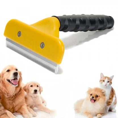 Perie pentru tuns animale de companie - caine, pisica, cal - 10cm