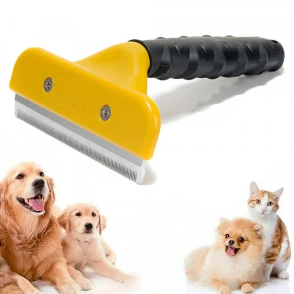 Perie pentru tuns animale de companie - caine, pisica, cal - 10cm
