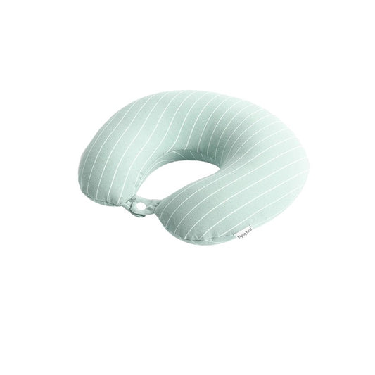 Perna de calatorie, Flippy , 2 in 1, cu Particule de Spuma cu Memorie, Verde-0