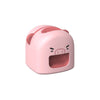 Mașină de Decojit Semințe, Flippy, Mini Deschizător, Model Porc, Incarcare USB, 9.7x10x8.6 cm,Roz-0