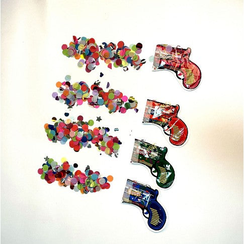 Pistol Confetti pentru Petrecere, Flippy, 14x16 cm, Multicolor-0
