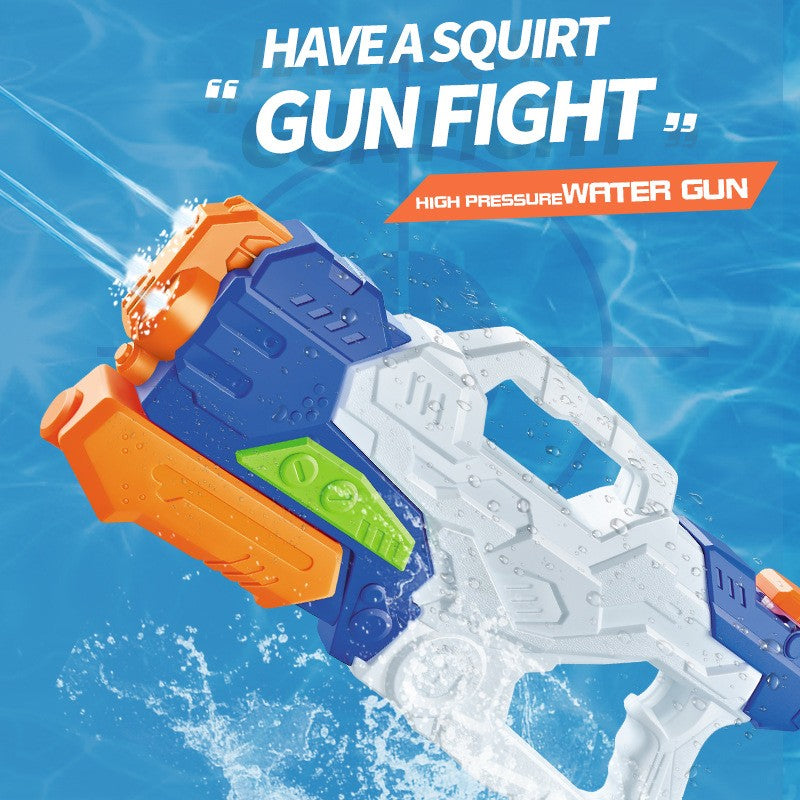 Pistol cu Apa pentru Copii, Rezervor, Pentru Piscina/Plaja, Flippy, 6ani+,  3 duze, Multicolor, 1000ML-2