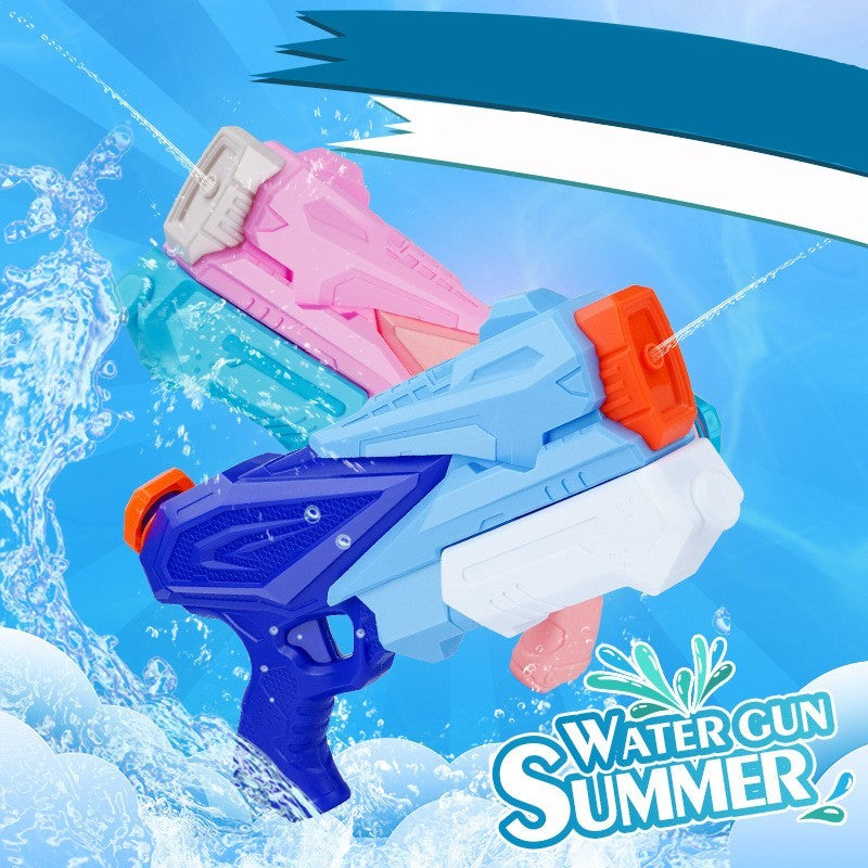 Pistol cu Apa pentru Copii, Rezervor, Pentru Piscina/Plaja, Flippy, 6ani+,  3 duze, Roz, 770ML-4