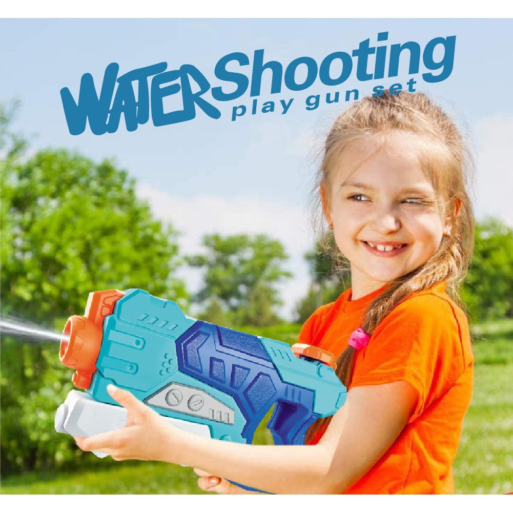 Pistol cu Apa pentru Copii, Rezervor, Pentru Piscina/Plaja, Flippy, 6ani+,  Albastru, 500ML-5