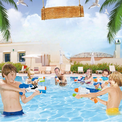 Pistol cu Apa pentru Copii, Rezervor, Pentru Piscina/Plaja, Flippy, 6ani+,  Multicolor, 1250ML-1