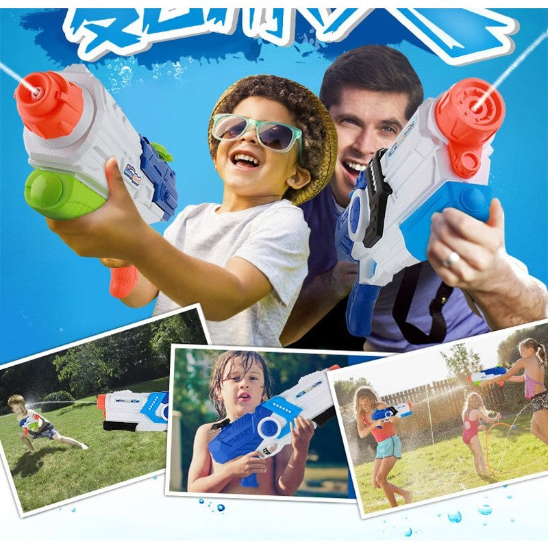 Pistol cu Apa pentru Copii, Rezervor, Pentru Piscina/Plaja, Flippy, 6ani+,  Multicolor, 600ML-1