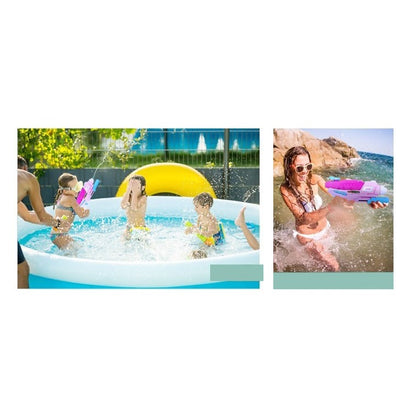 Pistol cu Apa pentru Copii, Rezervor, Pentru Piscina/Plaja, Flippy, 6ani+,  Roz, 600ML-2