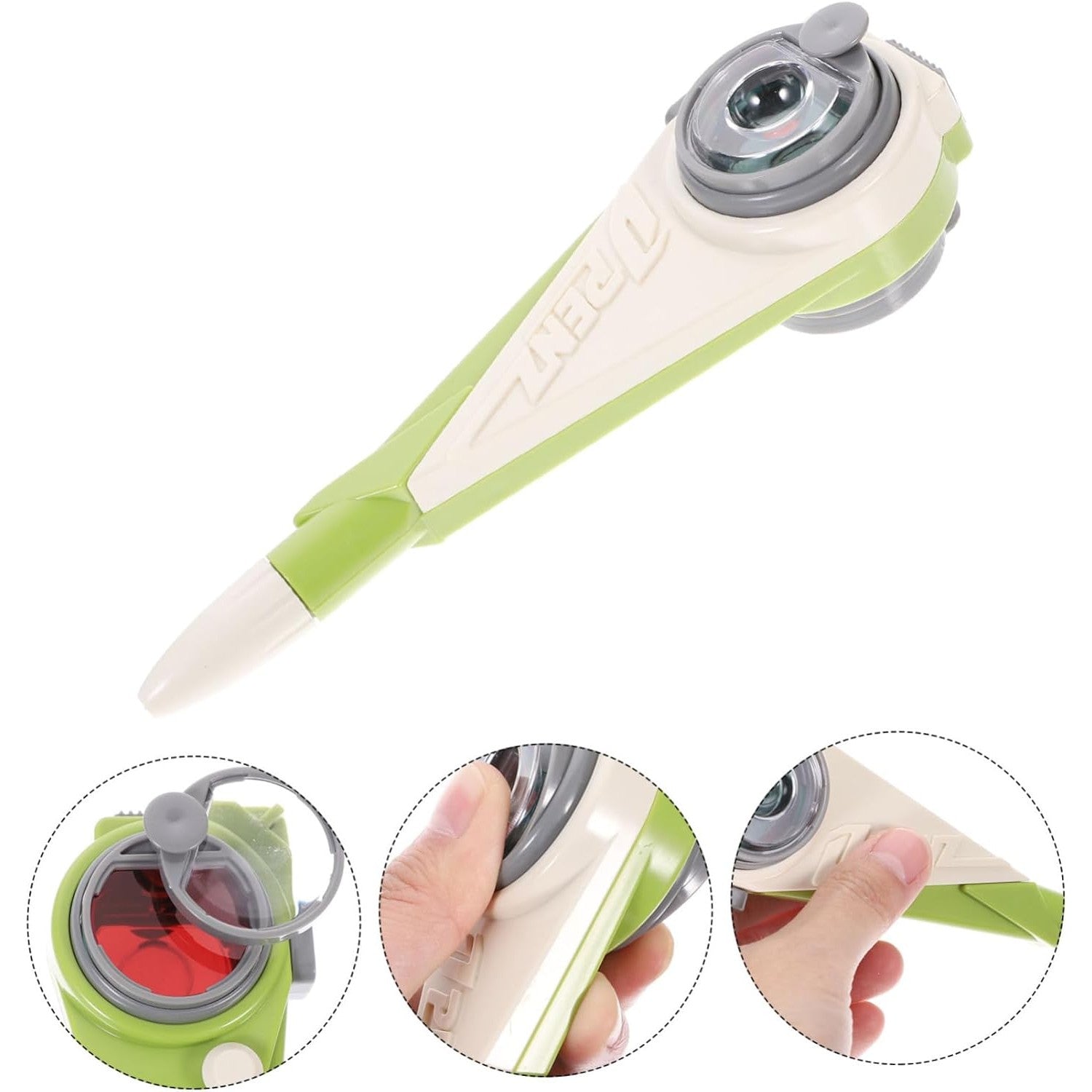 Pix Multifunctional, Flippy, cu Lupa, 5x1.5x17cm, Multicolor-2