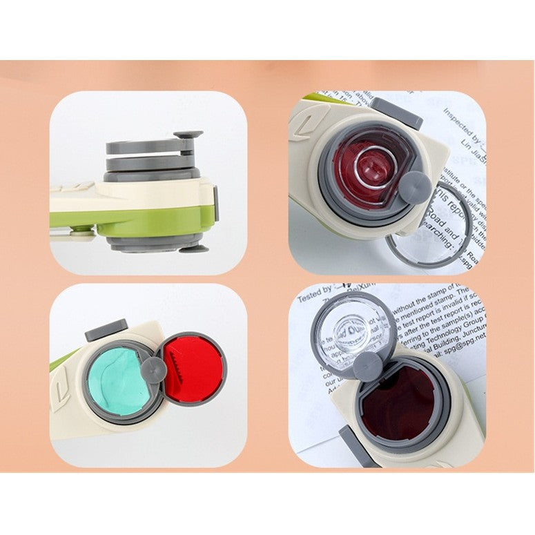 Pix Multifunctional, Flippy, cu Lupa, 5x1.5x17cm, Multicolor-4