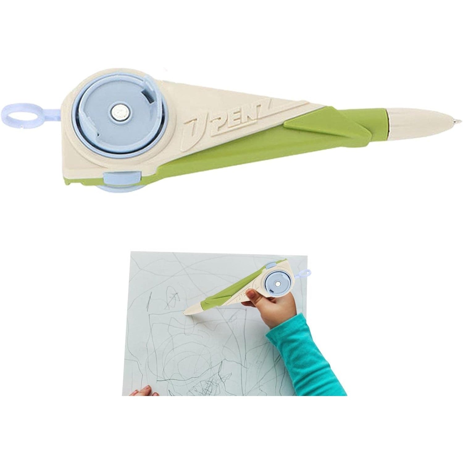 Pix Multifunctional, Flippy, cu Titirez, 5x1.5x17cm, Verde-4
