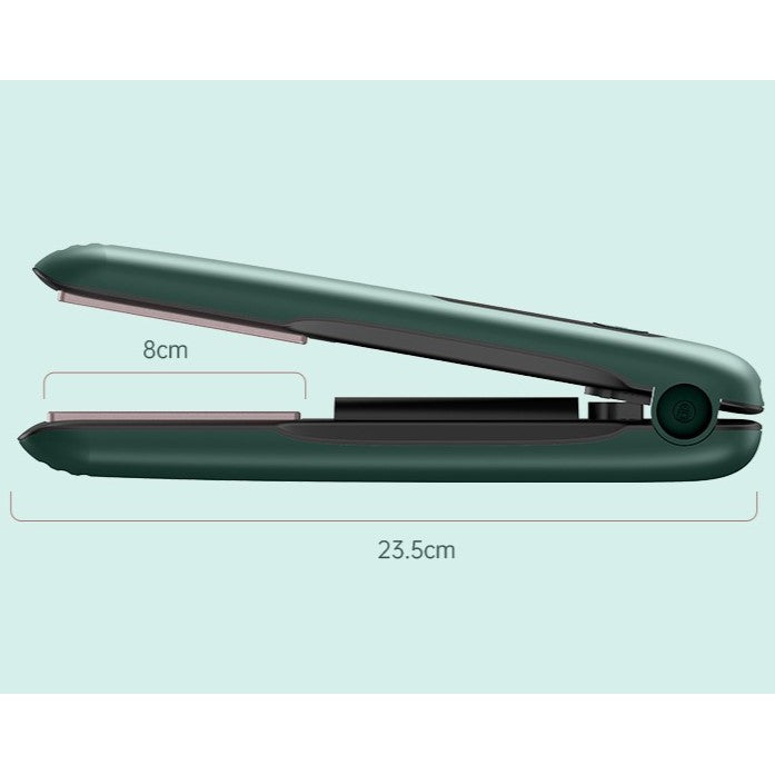 Placa de Par fara Fir, Flippy, Adaptor Tip C, 4 Trepte de Temperatura, Tensiune 5V, Capacitate Baterie 5000 mAh, Indreptat, Ondulat, 23.5x3.3x4.5 cm, Verde-6