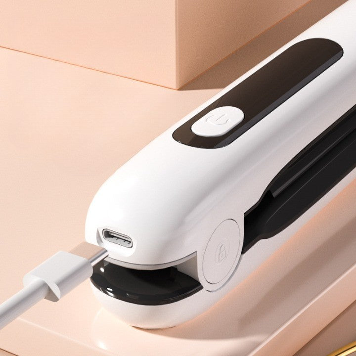 Placa de Par fara Fir, Flippy, Adaptor Tip C, 4 Trepte de Temperatura, Tensiune 5V, Capacitate Baterie 5000 mAh, Indreptat, Ondulat, 23.5x3.3x4.5 cm, Alb-2