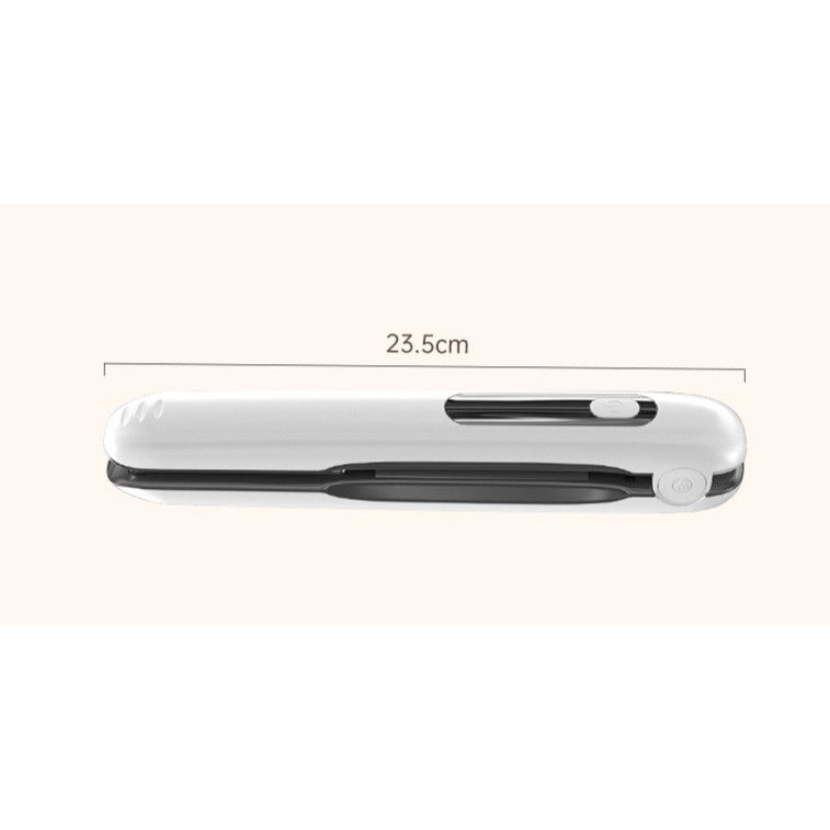 Placa de Par fara Fir, Flippy, Adaptor Tip C, 4 Trepte de Temperatura, Tensiune 5V, Capacitate Baterie 5000 mAh, Indreptat, Ondulat, 23.5x3.3x4.5 cm, Alb-3