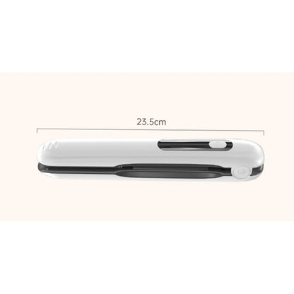 Placa de Par fara Fir, Flippy, Adaptor Tip C, 4 Trepte de Temperatura, Tensiune 5V, Capacitate Baterie 5000 mAh, Indreptat, Ondulat, 23.5x3.3x4.5 cm, Alb-3
