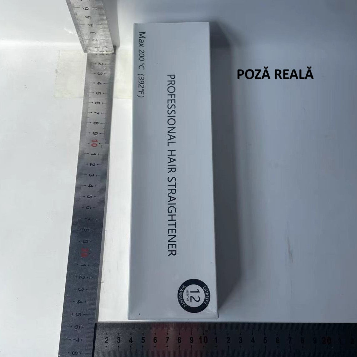 Placa de Par fara Fir, Flippy, Adaptor Tip C, 4 Trepte de Temperatura, Tensiune 5V, Capacitate Baterie 5000 mAh, Indreptat, Ondulat, 23.5x3.3x4.5 cm, Negru-4